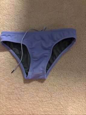 Jolyn Clothing Lilac Drawstring Swim Briefs